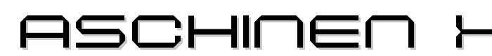 Maschinen ExtendedLight font